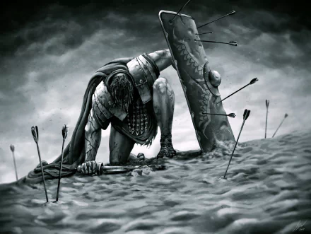 shield roman centurion fantasy warrior fantasy warrior HD Desktop Wallpaper | Background Image