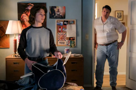 George Cooper Jr. Montana Jordan George Cooper Lance Barber TV Show Young Sheldon HD Desktop Wallpaper | Background Image