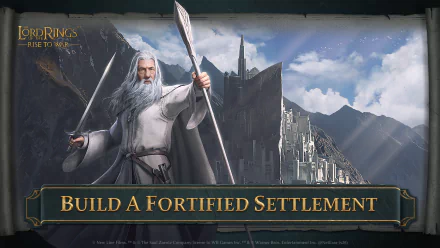 Gandalf video game The Lord of the Rings: Rise to War HD Desktop Wallpaper | Background Image