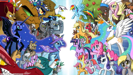 TV Show My Little Pony: Friendship Is Magic HD Desktop Wallpaper | Background Image