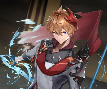 Tartaglia Childe (Genshin Impact) video game Genshin Impact HD Desktop Wallpaper | Background Image