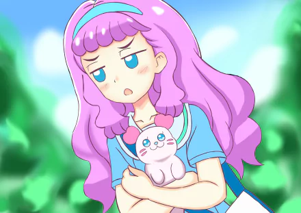 Laura (Pretty Cure) Kururun (Pretty Cure) Anime Tropical-Rouge! Pretty Cure HD Desktop Wallpaper | Background Image