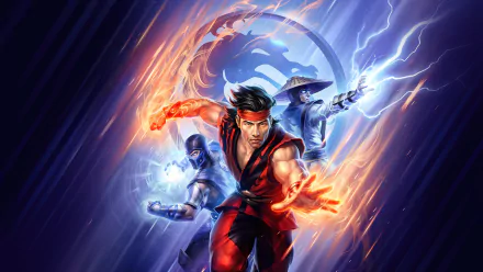 Raiden (Mortal Kombat) Liu Kang Sub-Zero (Mortal Kombat) movie Mortal Kombat Legends: Battle of the Realms HD Desktop Wallpaper | Background Image