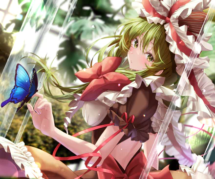 Hina Kagiyama Anime Touhou HD Desktop Wallpaper | Background Image