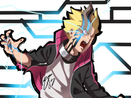 Boruto Uzumaki Borushiki (Boruto) Anime Boruto HD Desktop Wallpaper | Background Image