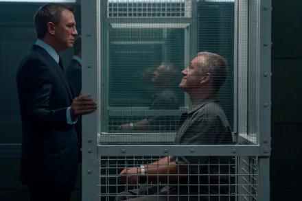 Ernst Stavro Blofeld Christoph Waltz James Bond Daniel Craig movie No Time to Die HD Desktop Wallpaper | Background Image