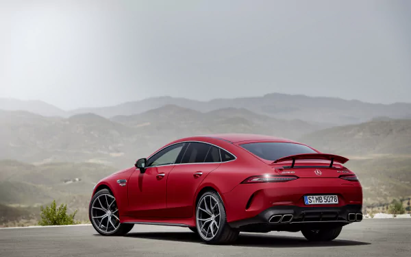  Red Mercedes-AMG GT 63 S E Performance 4-Door Coupé (X290)