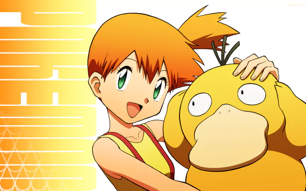 Psyduck (Pokémon) Misty (Pokémon) Anime Pokemon HD Desktop Wallpaper | Background Image