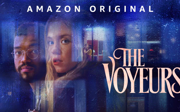 Justice Smith Sydney Sweeney movie The Voyeurs HD Desktop Wallpaper | Background Image