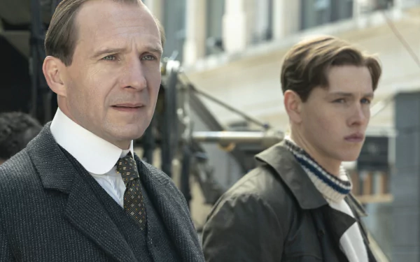 Harris Dickinson Ralph Fiennes movie The King's Man HD Desktop Wallpaper | Background Image
