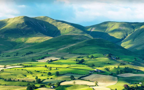  Howgill Fells in the Yorkshire Dales National Park, England