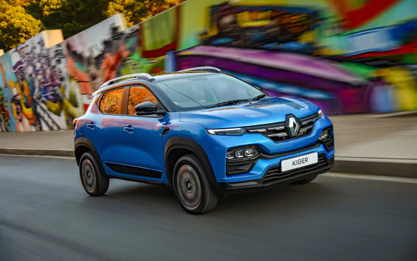 SUV vehicle Renault Kiger HD Desktop Wallpaper | Background Image