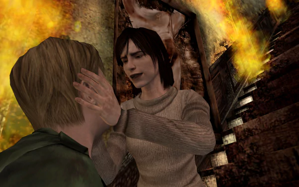  James Sunderland with Angela Orosco