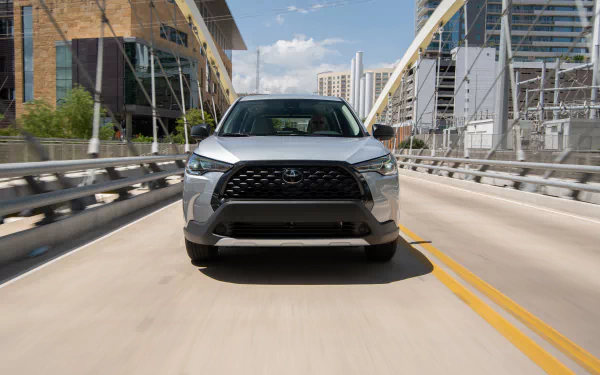 SUV Toyota Corolla Cross L vehicle Toyota Corolla Cross HD Desktop Wallpaper | Background Image