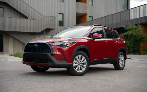 SUV Toyota Corolla Cross LE AWD vehicle Toyota Corolla Cross HD Desktop Wallpaper | Background Image