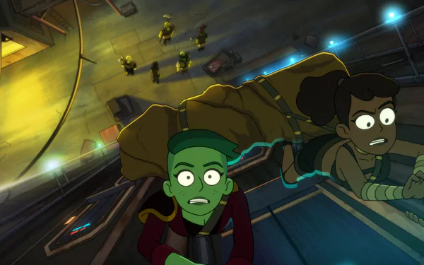 D'Vana Tendi Beckett Mariner TV Show Star Trek: Lower Decks HD Desktop Wallpaper | Background Image