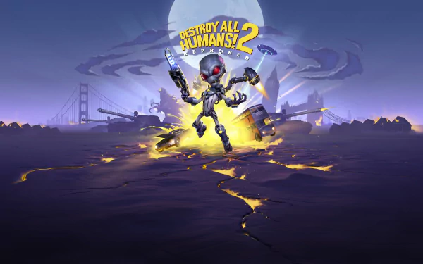 video game Destroy All Humans! 2: Reprobed HD Desktop Wallpaper | Background Image