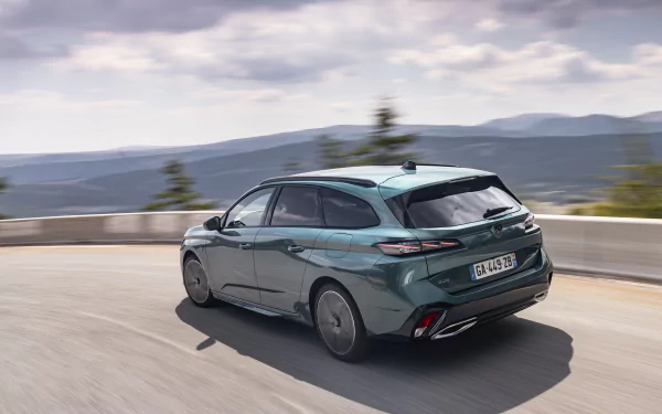 Peugeot 308 SW HYBRID vehicle Peugeot 308 SW HD Desktop Wallpaper | Background Image