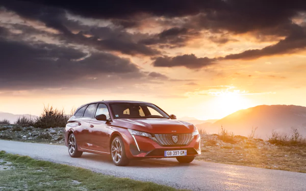 Peugeot 308 SW GT vehicle Peugeot 308 SW HD Desktop Wallpaper | Background Image