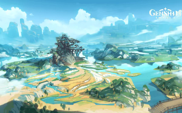 Liyue (Genshin Impact) video game Genshin Impact HD Desktop Wallpaper | Background Image