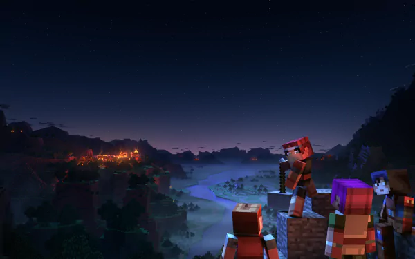 video game Minecraft: Dungeons HD Desktop Wallpaper | Background Image