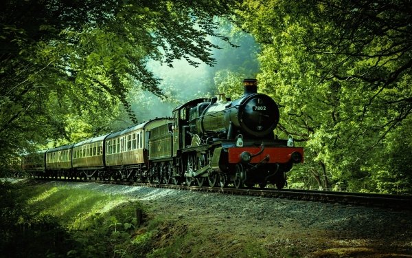 Vehicles Steam Train Locomotive HD Wallpaper | Background Image