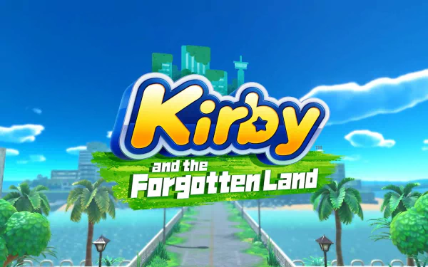 video game Kirby and The Forgotten Land HD Desktop Wallpaper | Background Image