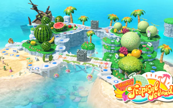 video game Mario Party Superstars HD Desktop Wallpaper | Background Image