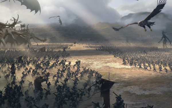 video game The Lord of the Rings: Rise to War HD Desktop Wallpaper | Background Image