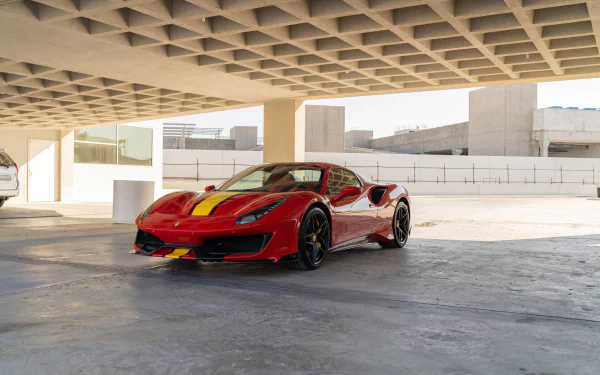 supercar vehicle Ferrari 488 Pista Spider HD Desktop Wallpaper | Background Image