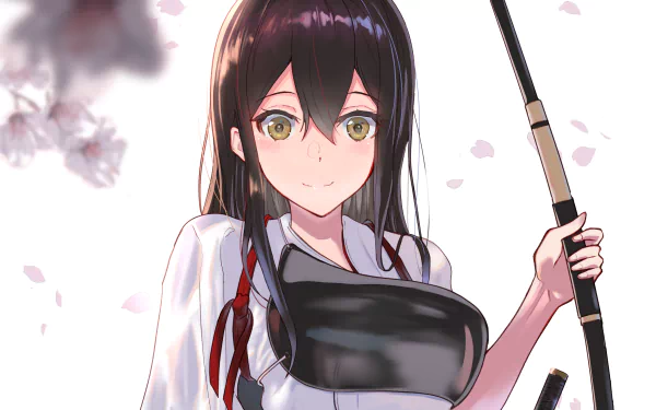 Akagi (Kancolle) Anime Kantai Collection HD Desktop Wallpaper | Background Image