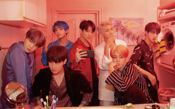 RM (Singer) Suga (Singer) Jin (Singer) J-Hope (Singer) Jimin (Singer) V (Singer) Jungkook (Singer) music BTS HD Desktop Wallpaper | Background Image
