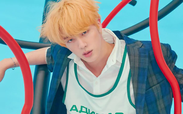 K-pop singer Jin (Singer) music BTS HD Desktop Wallpaper | Background Image