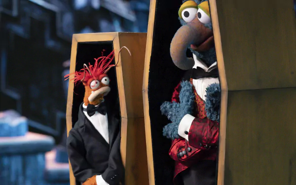 Pepé the King Prawn Gonzo (Muppet) movie Muppets Haunted Mansion HD Desktop Wallpaper | Background Image