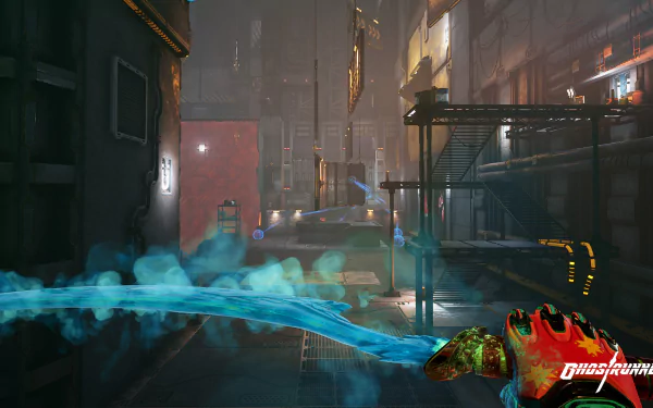 video game Ghostrunner HD Desktop Wallpaper | Background Image