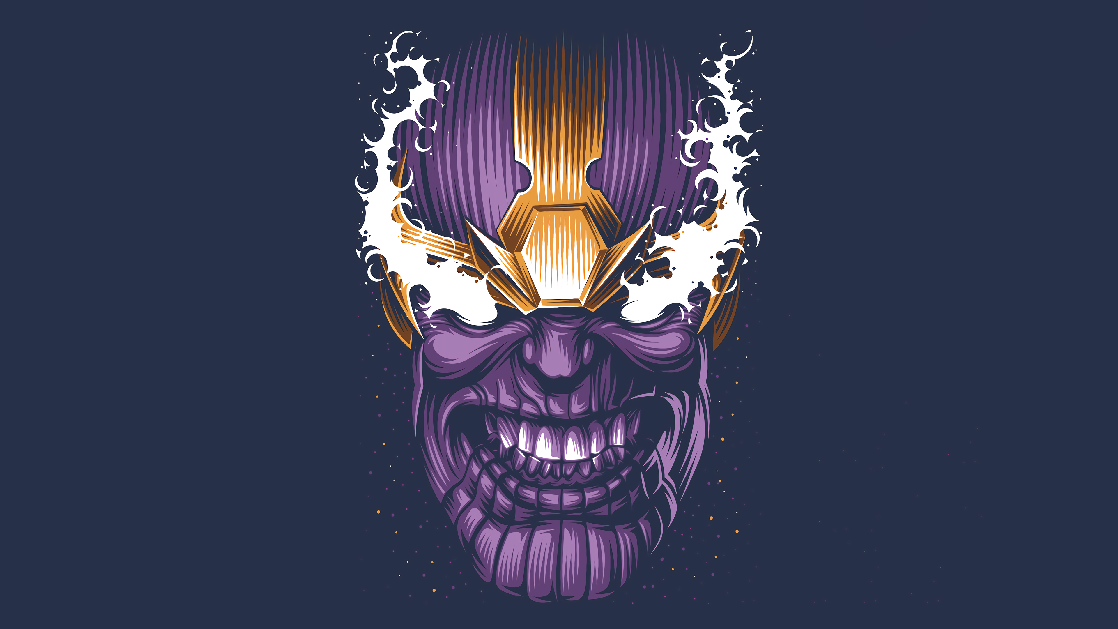 Thanos 4k Ultra HD Wallpaper by Aleksey Rico