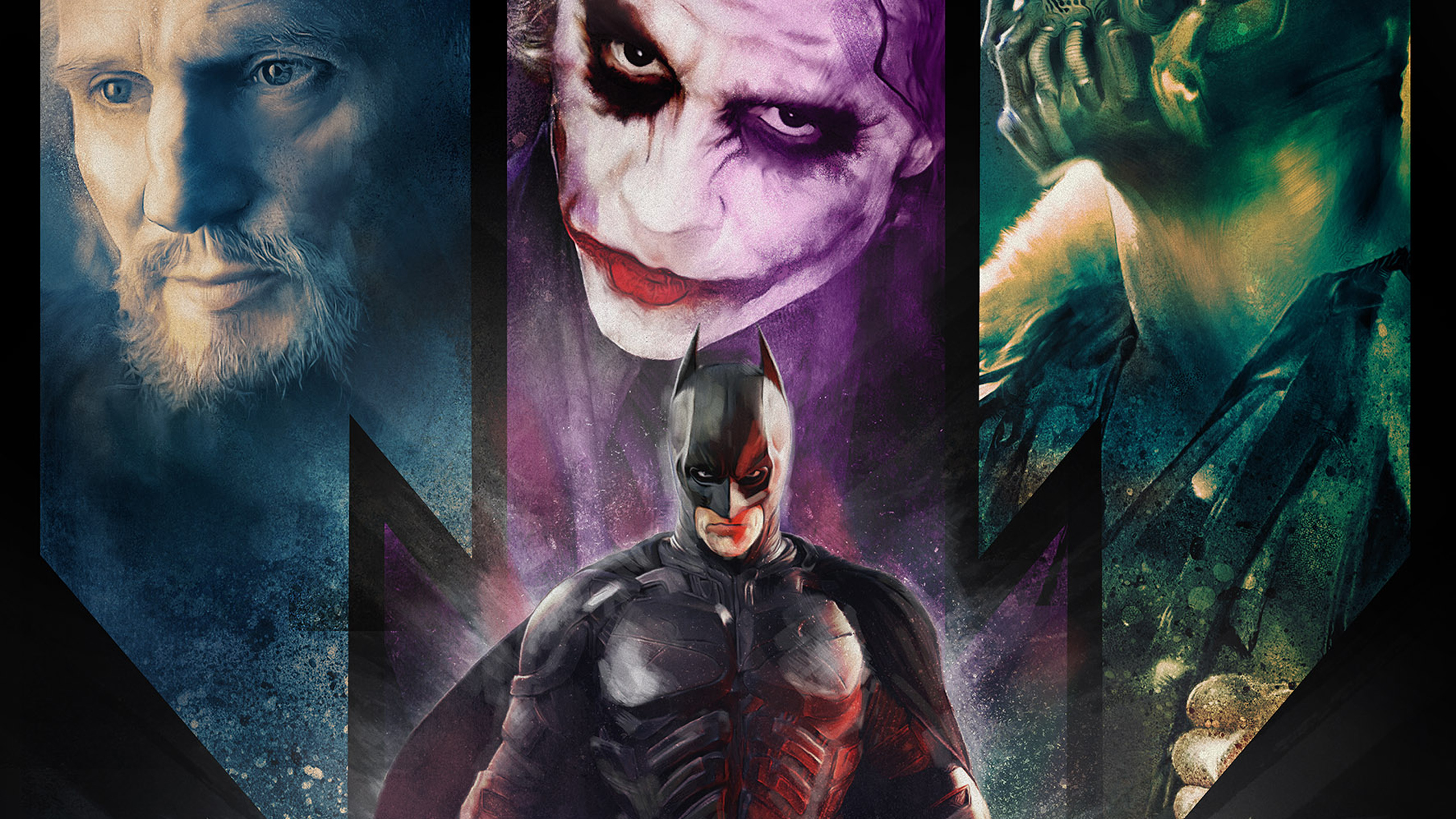 Movie The Dark Knight Trilogy HD Wallpaper | Background Image