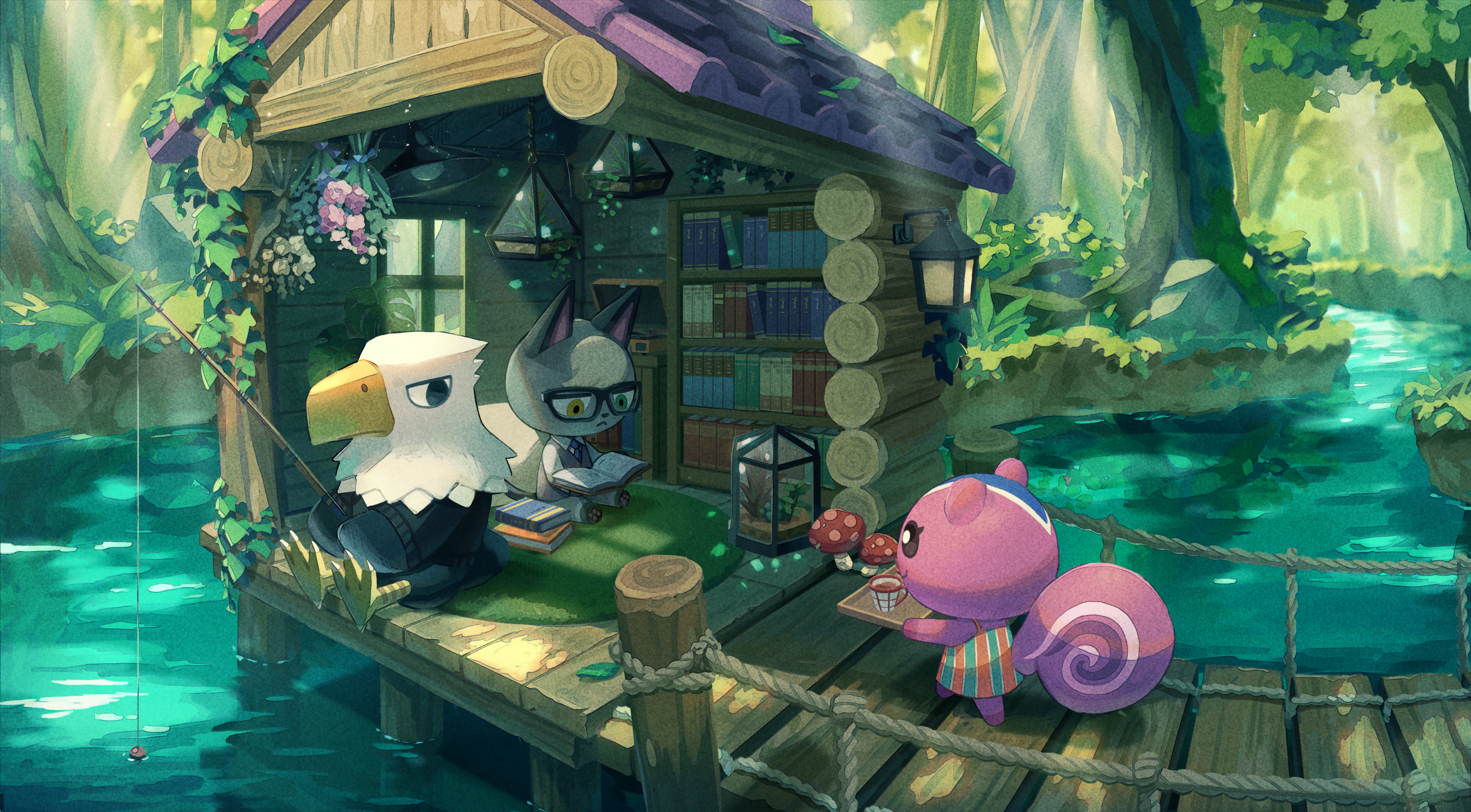 Video Game Animal Crossing HD Wallpaper