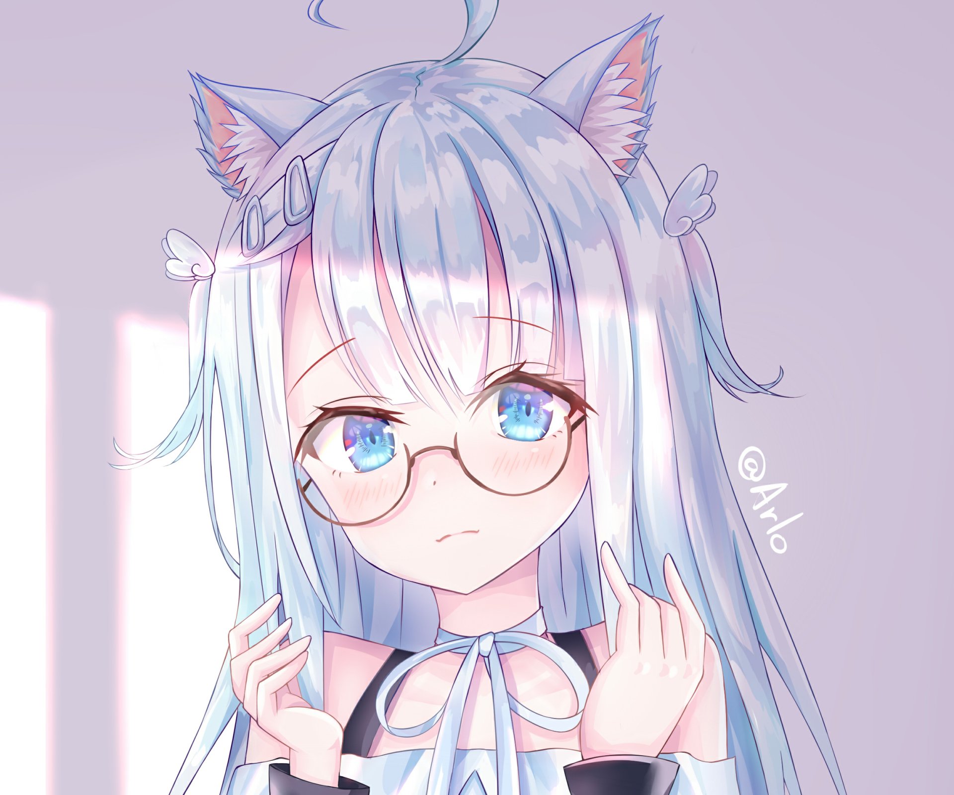 Download Amatsuka Uto Anime Virtual Youtuber HD Wallpaper