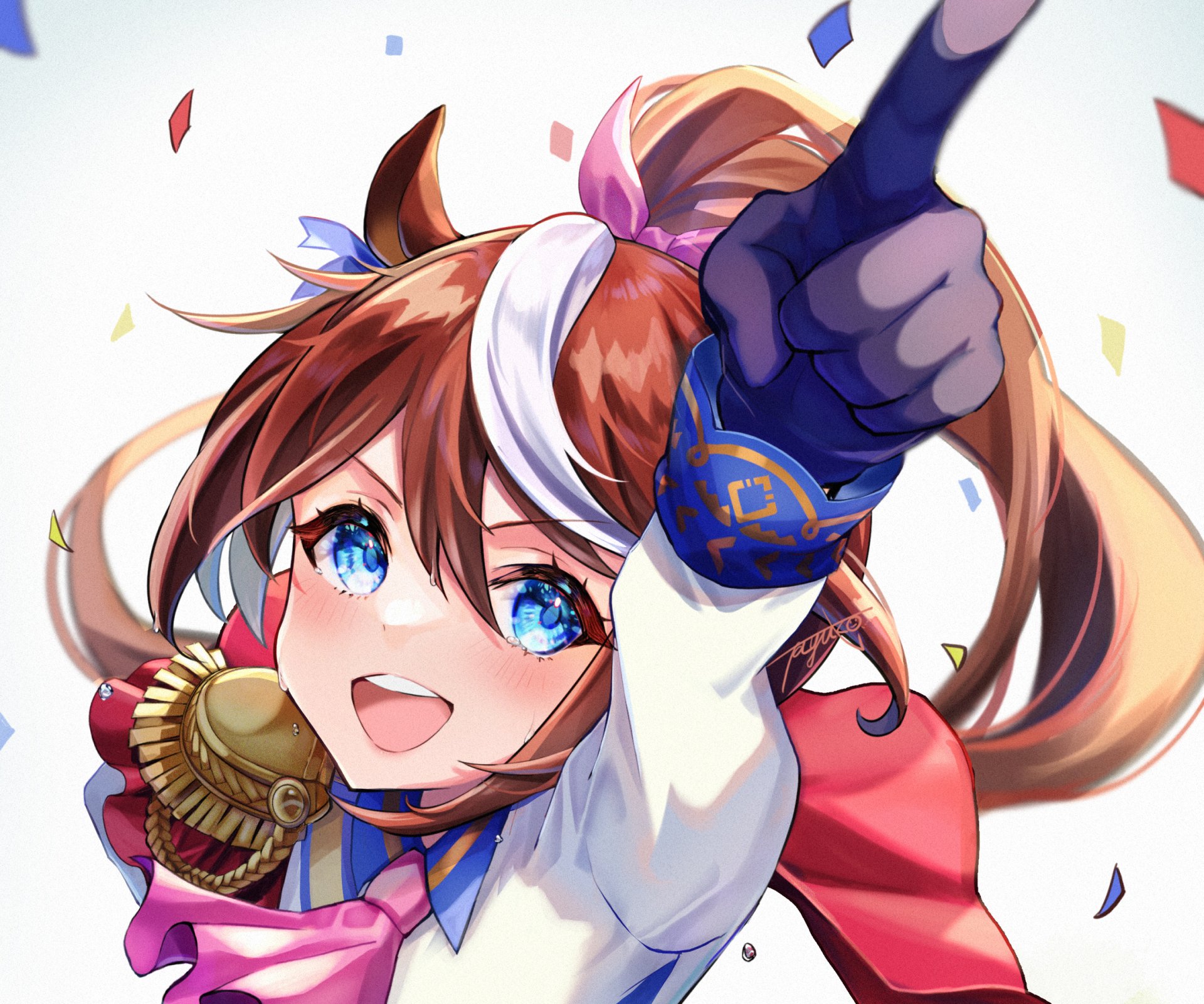 Download Tokai Teio Anime Uma Musume: Pretty Derby HD Wallpaper