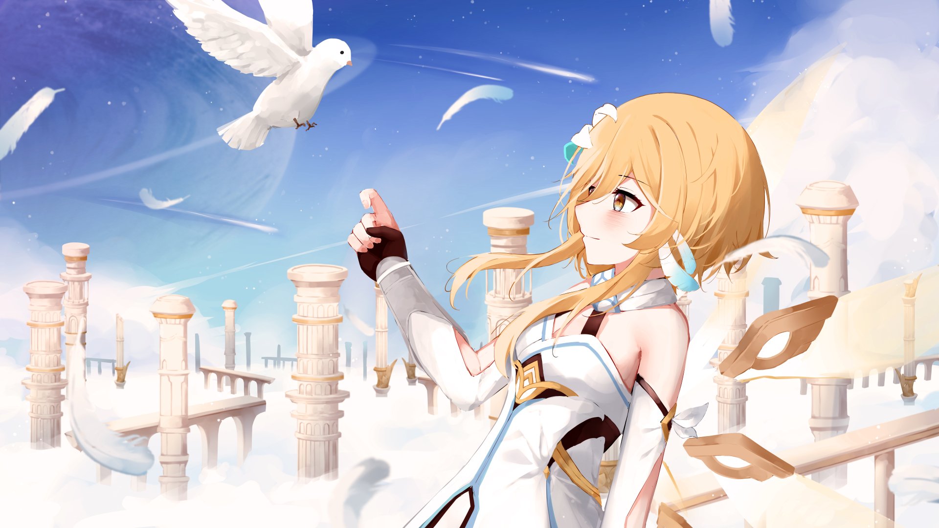 Download Lumine (Genshin Impact) Video Game Genshin Impact 8k Ultra HD Wallpaper