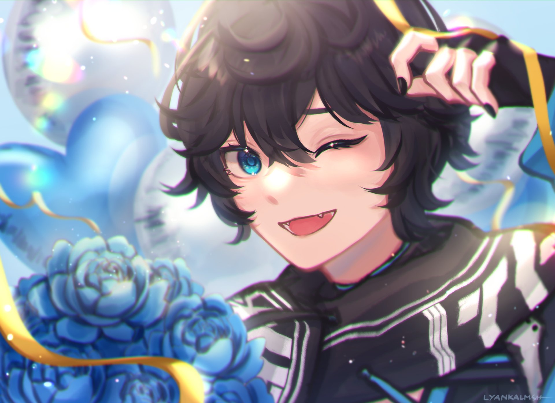 Download Nijisanji Axia Krone Anime Virtual Youtuber HD Wallpaper