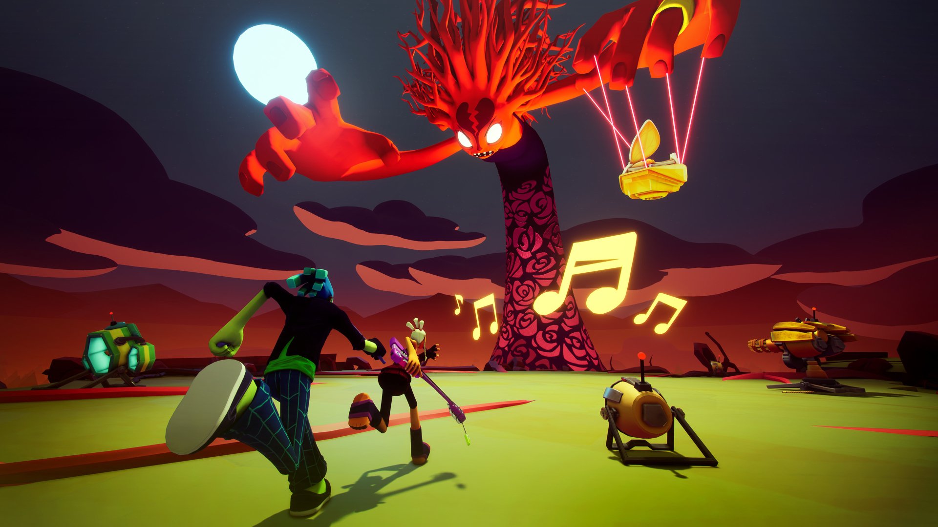 Download Video Game No Straight Roads 4k Ultra HD Wallpaper