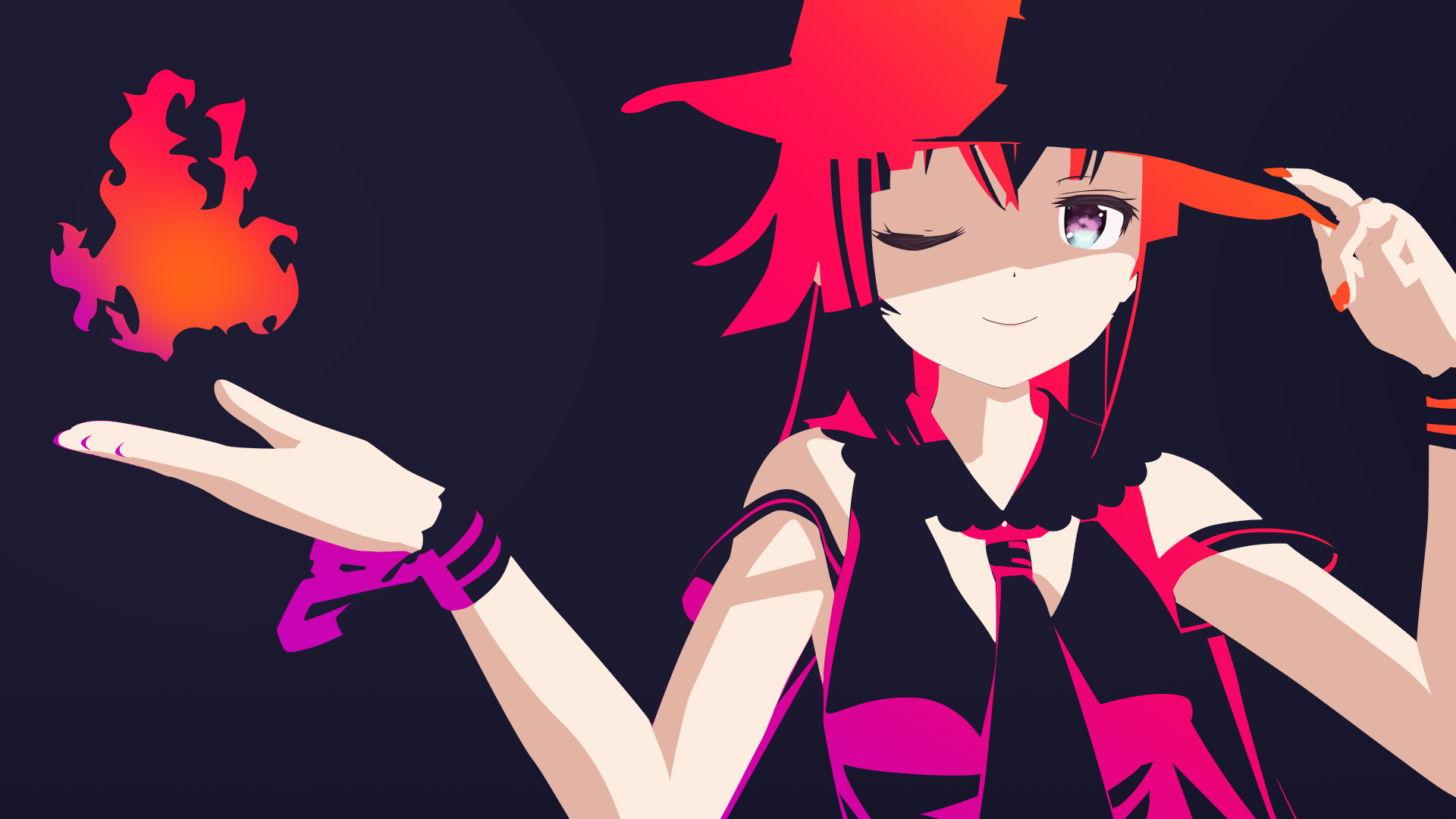Download Carro Pino Anime Virtual Youtuber HD Wallpaper by jieno