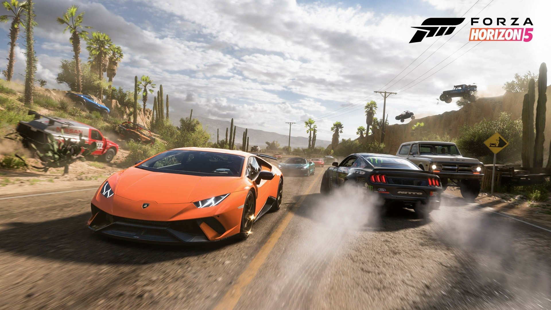 Download Lamborghini Huracan Performante Video Game Forza Horizon 5 4k Ultra HD Wallpaper