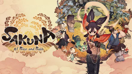 video game Sakuna: Of Rice And Ruin HD Desktop Wallpaper | Background Image