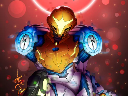 Samus Aran video game Metroid Dread HD Desktop Wallpaper | Background Image