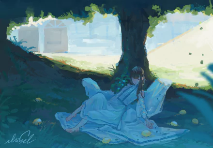 sleeping Anime girl anime girl HD Desktop Wallpaper | Background Image