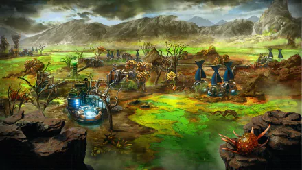 video game The Riftbreaker HD Desktop Wallpaper | Background Image