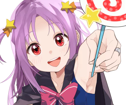 Karin Misono Anime Magia Record: Puella Magi Madoka Magica Side Story HD Desktop Wallpaper | Background Image
